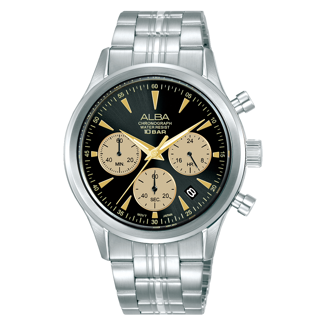 ALBA Prestige Black Men's Watch - AT3K47X1