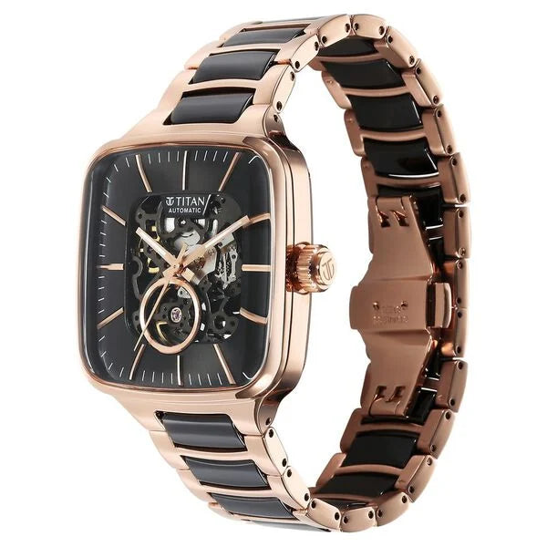Titan Automatic Men's Watch - NT90175KD03